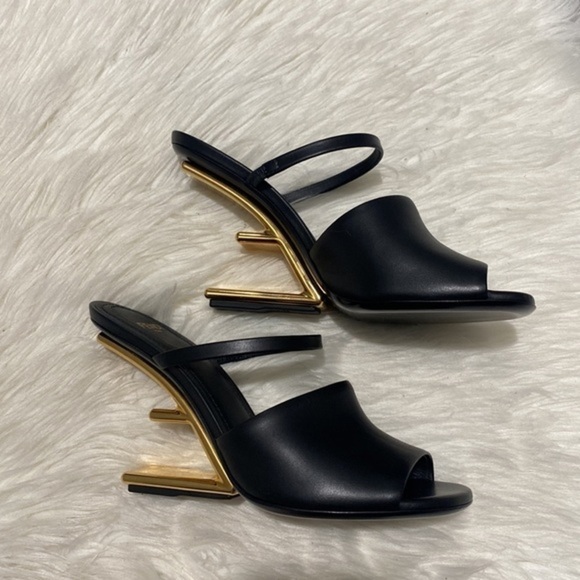 New Fendi First‎ F Heel sandal size 37.5EU - Picture 13 of 15